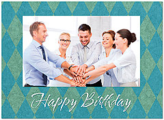 Diamond Photo Birthday Card D4187U-V